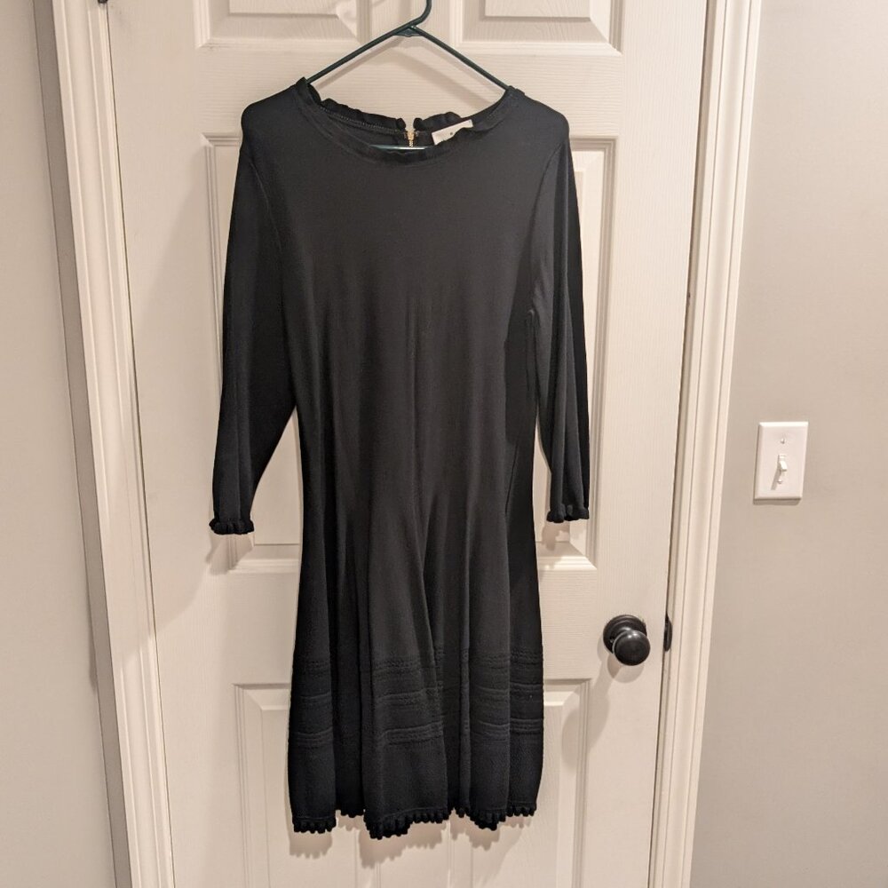 Black Knit Kate Spade Dress Size XL
